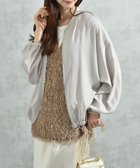 【インタープラネット/INTERPLANET】の【UV/撥水】ダブルクロスZIPブルゾン 人気、トレンドファッション・服の通販 founy(ファニー) ファッション Fashion レディースファッション Fashion for Women アウター Coat / Outerwear Collection ブルゾンジャケット・スポーティアウター Blouson Jackets 洗える Machine Washable シンプル Simple, Minimal ダブル Double, Double-Breasted トレンド Trend, Trending Now 定番 Standard, Basic Item 人気 Popular, Best Seller ブルゾン Blouson, Bomber Jacket ベーシック Basic, Essential 羽織 Haori, Light Jacket エレガント 上品 Elegant ビジネス 仕事 通勤 Business / Work / Commuting thumbnail ライトグレー|ID: prp329100004724916 ipo3291000000034589002