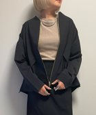 【リラクロ/relaclo】のCHiLL365/スパンツイルMA-1ブルゾン 人気、トレンドファッション・服の通販 founy(ファニー) ファッション Fashion レディースファッション Fashion for Women アウター Coat / Outerwear Collection ブルゾンジャケット・スポーティアウター Blouson Jackets MA-1ジャケット MA-1 Bomber Jackets / Flight Jackets ジャケット Jacket, Outerwear フェミニン Feminine, Girly ブルゾン Blouson, Bomber Jacket thumbnail ブラック|ID: prp329100004724920 ipo3291000000034380318