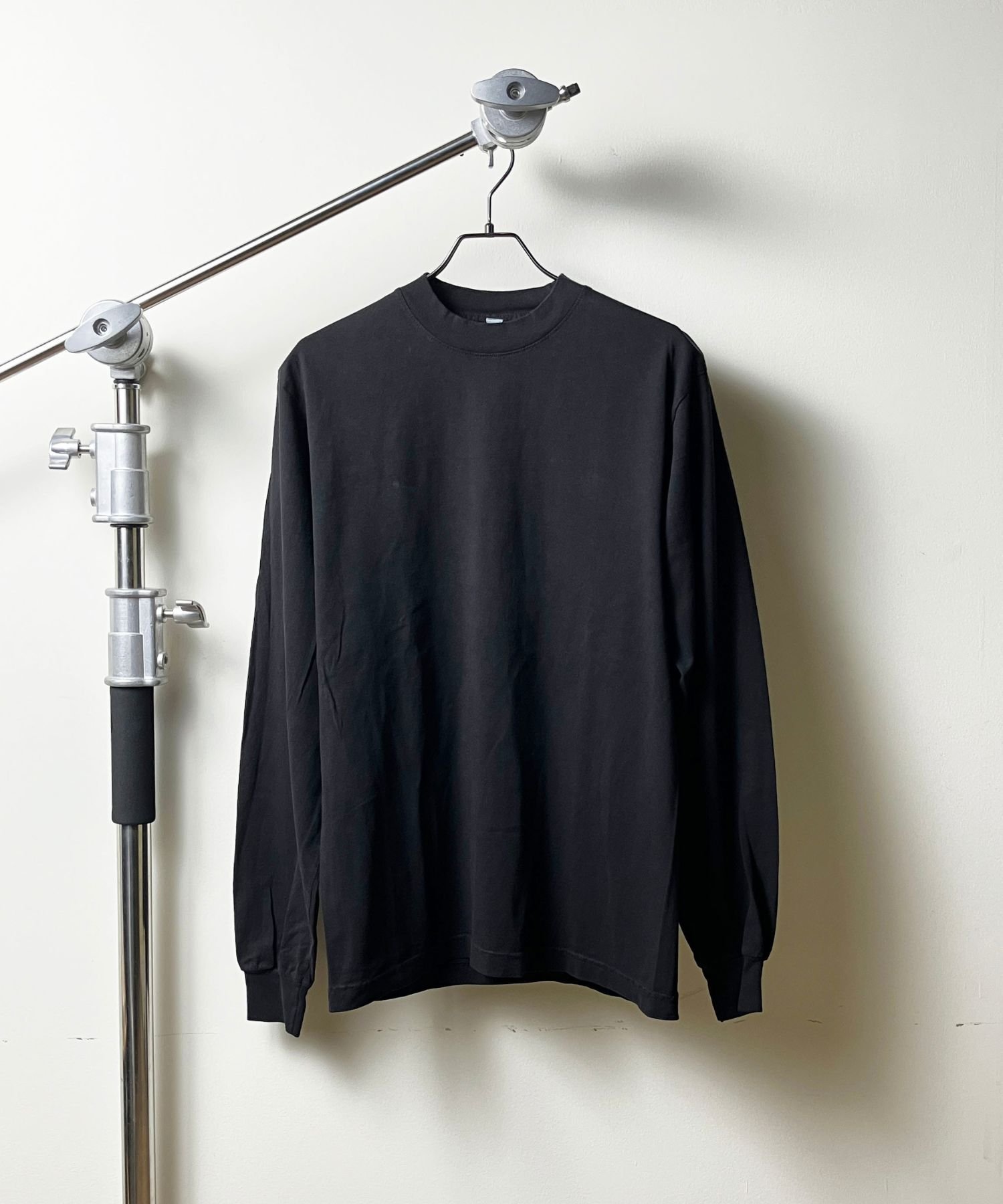 【その他のブランド/Other】のLOSANGELS APPAREL(ロサンゼルスアパレル)L/S Grmnt Dye CrewNeck 6.5oz インテリア・キッズ・メンズ・レディースファッション・服の通販 founy(ファニー) ファッション Fashion レディースファッション Fashion for Women アウトドア Outdoor Clothing 長袖 Long Sleeve, Full Sleeve メンズ Men's, Menswear 無地 Plain, Solid Color BLACK|ID: prp329100004724921 ipo3291000000034457468