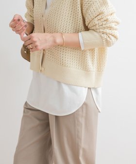 【アーバンリサーチ ドアーズ/URBAN RESEARCH DOORS】のUSAコットンラウンドヘムカットソー 人気、トレンドファッション・服の通販 founy(ファニー) ファッション Fashion レディースファッション Fashion for Women トップス・カットソー Cut & Sew Tops カットソー・ベーシックTシャツ Cut-and-Sewn Tops / Stretch Tees & Basics 2024年 2024 2024-2025秋冬・A/W Autumn/Winter 2024–25 AW24–25 冬 Winter / This Winter インナー Innerwear カットソー Cut and Sewn Top カーディガン Cardigan, Knitwear シンプル Simple, Minimal ラウンド Round, Round Neck 定番 Standard, Basic Item A/W・秋冬 Autumn/Winter |ID:prp329100004724948