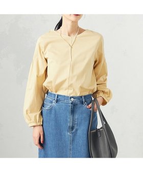 【アー ヴェー ヴェー/a.v.v】のピンタックスリーブトップス 人気、トレンドファッション・服の通販 founy(ファニー) ファッション Fashion レディースファッション Fashion for Women トップス・カットソー Cut & Sew Tops カットソー Cut and Sewn Top シンプル Simple, Minimal デニム Denim, Jeans Material 再入荷 Restock / Back in Stock |ID:prp329100004725471