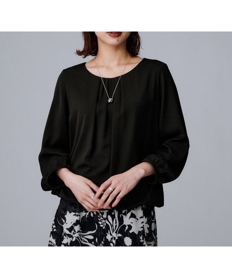 【アンタイトル/UNTITLED】の【通勤スーツ/オフィス/フォーマル】パウダリーブラウス インテリア・キッズ・メンズ・レディースファッション・服の通販 founy(ファニー) ファッション Fashion レディースファッション Fashion for Women トップス・カットソー Cut & Sew Tops シャツ・ブラウス・オフィスカジュアル Elegant Blouses & Button-Ups インナー Innerwear ギャザー Gathered, Ruffled サテン Satin, Glossy Fabric ジャケット Jacket, Outerwear ストレッチ Stretch, Stretchy Fabric スマート Smart, Elegant スーツ Suit, Formalwear ドレープ Drape, Draping Fabric 定番 Standard, Basic Item 人気 Popular, Best Seller パウダー Powder, Soft Tone フォーマル Formal, Dressy ベーシック Basic, Essential おすすめ Recommended / Our Picks エレガント 上品 Elegant ビジネス 仕事 通勤 Business / Work / Commuting ブラック|ID: prp329100004725479 ipo3291000000034416468