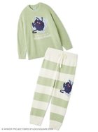 【ジェラートピケ オム/GELATO PIQUE HOMME / MEN】の【ドラゴンクエスト】【メンズ】ベビモコプルオーバー ボーダーロングパンツセット LIME[022]|ID: prp329100004725492 ipo3291000000034145867