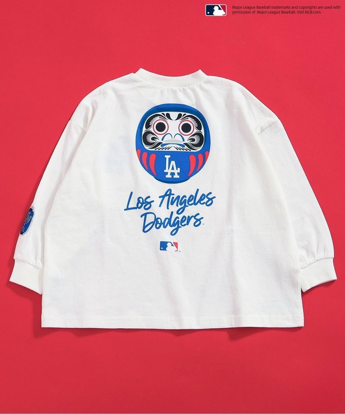 【エフオー オンラインストア/F.O.Online Store / KIDS】のMLB JAPANダルマロンT インテリア・キッズ・メンズ・レディースファッション・服の通販 founy(ファニー) https://founy.com/ ファッション Fashion キッズファッション Fashion for Kids シンプル Simple, Minimal ソックス Socks, Hosiery ニューヨーク New York, NYC Style プリント Print, Printed Pattern ボストン Boston 長袖 Long Sleeve, Full Sleeve |ID: prp329100004725499 ipo3291000000034145896