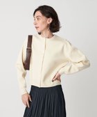 【ビューティ&ユース ユナイテッドアローズ/BEAUTY&YOUTH / UNITED ARROWS】のミラノリブカーディガン ウォッシャブル OFF WHITE|ID: prp329100004725513 ipo3291000000034820526