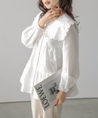 【ラジュール/Lajour】のセーラーカラー ティアードブラウス 人気、トレンドファッション・服の通販 founy(ファニー) ファッション Fashion レディースファッション Fashion for Women トップス・カットソー Cut & Sew Tops シャツ・ブラウス・オフィスカジュアル Elegant Blouses & Button-Ups おすすめ Recommended / Our Picks カーディガン Cardigan, Knitwear フラワー Flower, Floral レース Lace, Lace Fabric エレガント 上品 Elegant thumbnail ホワイト|ID: prp329100004725521 ipo3291000000034245936