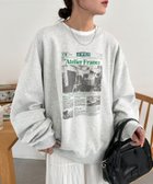 【ディスコート/Discoat】の【ユニセックス】アソートニュースペーパースウェット 人気、トレンドファッション・服の通販 founy(ファニー) ファッション Fashion レディースファッション Fashion for Women トップス・カットソー Cut & Sew Tops レディースパーカー・カジュアルフーディー Casual Hoodies & Sweatshirts スウェット・クルーネックトップス Sweatshirts & Crewnecks / Relaxed Fit Sweat Tops スウェット / スエット Sweatshirt, Sweatwear バランス Balance, Style Balance フィット Fit, Slim Fit フロント Front, Front Design プリント Print, Printed Pattern ペーパー Paper, Kraft Paper レトロ Retro, Vintage Style ロング Long, Long-Length thumbnail ライトグレー|ID: prp329100004725532 ipo3291000000034146045