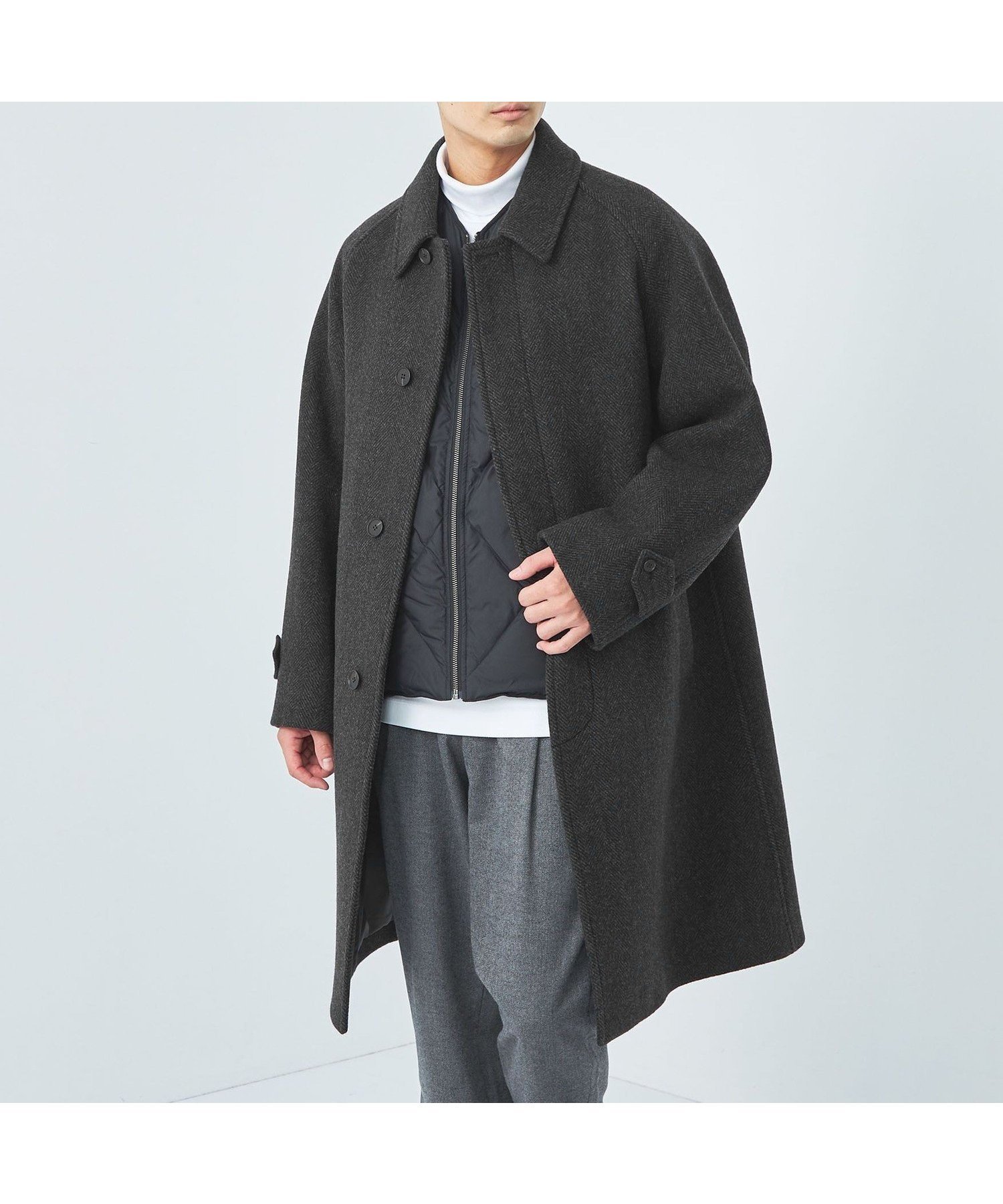 【ユナイテッドアローズ/UNITED ARROWS / MEN】のSENTDALE WOOL ステンカラーコート インテリア・キッズ・メンズ・レディースファッション・服の通販 founy(ファニー) ファッション Fashion メンズファッション Fashion for Men スウェット / スエット Sweatshirt, Sweatwear スリーブ Sleeve, Long Sleeve / Short Sleeve フロント Front, Front Design ポケット Pocket, Pocket Detail メルトン Melton, Heavy Wool アウトレット Outlet / Clearance おすすめ Recommended / Our Picks その他2|ID: prp329100004725611 ipo3291000000034818455