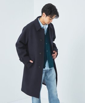 【ユナイテッドアローズ/UNITED ARROWS / MEN】のSENTDALE WOOL ステンカラーコート 人気、トレンドファッション・服の通販 founy(ファニー) ファッション Fashion メンズファッション Fashion for Men スウェット / スエット Sweatshirt, Sweatwear スリーブ Sleeve, Long Sleeve / Short Sleeve フロント Front, Front Design ポケット Pocket, Pocket Detail メルトン Melton, Heavy Wool アウトレット Outlet / Clearance おすすめ Recommended / Our Picks |ID:prp329100004725611