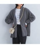 【ユナイテッドアローズ/UNITED ARROWS】のFOXブレンド ミドル ニット カーディガン DK.GRAY|ID: prp329100004725656 ipo3291000000034773336