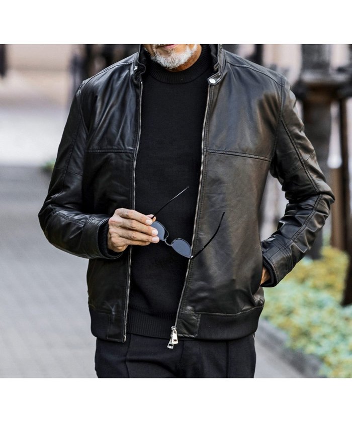 【シフォン/SHIFFON / MEN】の【直営店・WEB限定】 AKM Contemporary(エイケイエムコンテンポラリー)シープレザー パディングブルゾン インテリア・キッズ・メンズ・レディースファッション・服の通販 founy(ファニー) https://founy.com/ ファッション Fashion メンズファッション Fashion for Men キルティング Quilted, Quilting スポーツ Sports, Activewear スラックス Slacks, Dress Pants ダウン Down, Puffer デニム Denim, Jeans Material トレンド Trend, Trending Now 定番 Standard, Basic Item フィット Fit, Slim Fit ブルゾン Blouson, Bomber Jacket ラグジュアリー Luxury, Elegant |ID: prp329100004725670 ipo3291000000034355850