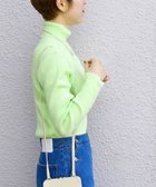 【シップス フォー ウィメン/SHIPS】のSHIPS any 手洗い可能 デリケート リブ タートルネック ニット プルオーバー ライトグリーン|ID: prp329100004725708 ipo3291000000034725635