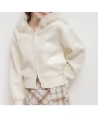 【ランダ/RANDA】の2WAY フェイクファーニットパーカー CREAM|ID: prp329100004725724 ipo3291000000034146831