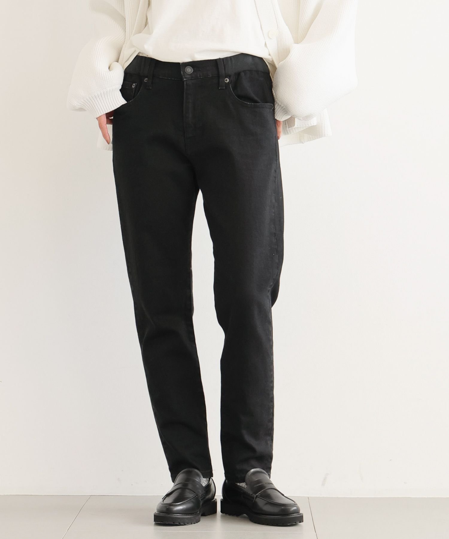 【バンヤードストーム/BARNYARDSTORM】の【再入荷】ソフトウエストスリムボーイパンツ インテリア・キッズ・メンズ・レディースファッション・服の通販 founy(ファニー) ファッション Fashion レディースファッション Fashion for Women パンツ Pants & Trousers おすすめ Recommended / Our Picks シンプル Simple, Minimal ジャケット Jacket, Outerwear デニム Denim, Jeans Material ワイド Wide, Wide Fit エレガント 上品 Elegant 人気 Popular, Best Seller 再入荷 Restock / Back in Stock ブラック19|ID: prp329100004725726 ipo3291000000034465758