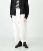 【かぐれ/kagure / URBAN RESEARCH】のコットンクロップドパンツ 人気、トレンドファッション・服の通販 founy(ファニー) ファッション Fashion レディースファッション Fashion for Women パンツ Pants & Trousers クロップド Cropped, Short Length シンプル Simple, Minimal デニム Denim, Jeans Material バランス Balance, Style Balance ボトム Bottoms, Lower Wear ポケット Pocket, Pocket Detail ワイド Wide, Wide Fit A/W・秋冬 Autumn/Winter 冬 Winter / This Winter おすすめ Recommended / Our Picks 2025年 2025 2025-2026秋冬・A/W Autumn/Winter 2025–26 AW25–26 thumbnail オフホワイト|ID: prp329100004725741 ipo3291000000034630669