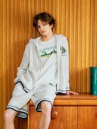 【ジェラートピケ オム/GELATO PIQUE HOMME / MEN】の【HOMME】ワッフルダイナソーパーカ 人気、トレンドファッション・服の通販 founy(ファニー) ファッション Fashion メンズファッション Fashion for Men おすすめ Recommended / Our Picks インナー Innerwear スマート Smart, Elegant ハーフ Half, Half-Length ワッフル Waffle, Waffle Knit thumbnail CRM[004]|ID: prp329100004725748 ipo3291000000034146935