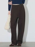 【コカ/COCA】のソフトスウェットカーブパンツ Dk.brown|ID: prp329100004725754 ipo3291000000034620190