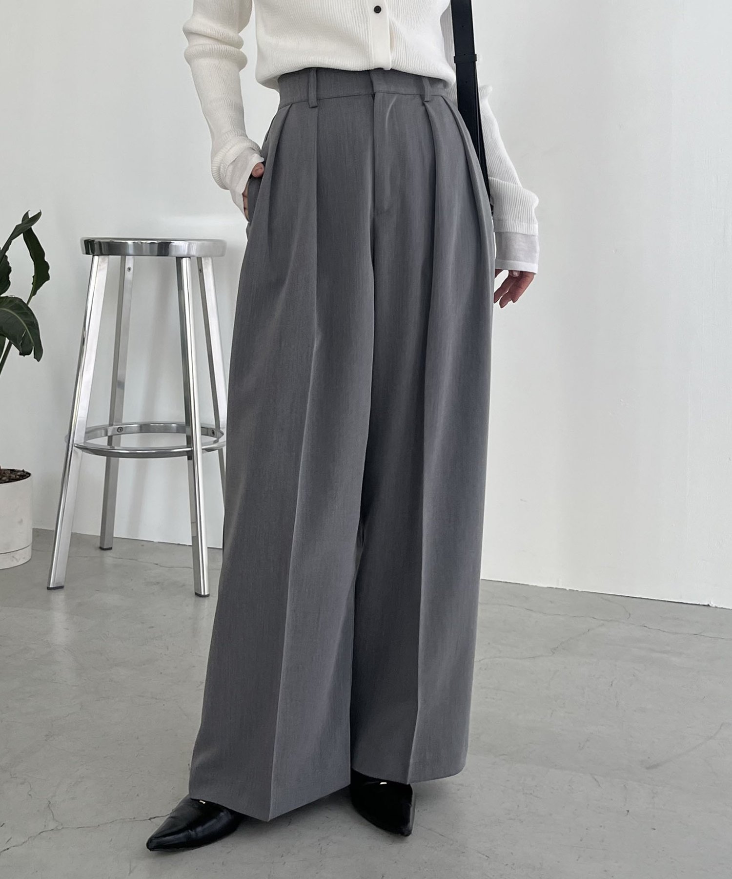 【カプリシューレマージュ/CAPRICIEUX LEMAGE】の【累計2万本!】【LE MAGE×gemeilコラボ】2タックワイドパンツ インテリア・キッズ・メンズ・レディースファッション・服の通販 founy(ファニー) ファッション Fashion レディースファッション Fashion for Women パンツ Pants & Trousers キャミ Camisole, Cami Top コラボ Collaboration, Collab シンプル Simple, Minimal ジャケット Jacket, Outerwear スウェット / スエット Sweatshirt, Sweatwear フリル Frill, Ruffle ルーズ Loose, Oversized ワイド Wide, Wide Fit 冬 Winter / This Winter A/W・秋冬 Autumn/Winter おすすめ Recommended / Our Picks 夏 Summer グレーその他1|ID: prp329100004725776 ipo3291000000034435737