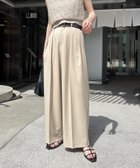 【カプリシューレマージュ/CAPRICIEUX LEMAGE】の【累計2万本!】【LE MAGE×gemeilコラボ】2タックワイドパンツ ベージュ|ID: prp329100004725776 ipo3291000000034576702