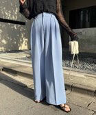 【カプリシューレマージュ/CAPRICIEUX LEMAGE】の【累計2万本!】【LE MAGE×gemeilコラボ】2タックワイドパンツ ブルー|ID: prp329100004725776 ipo3291000000034576708