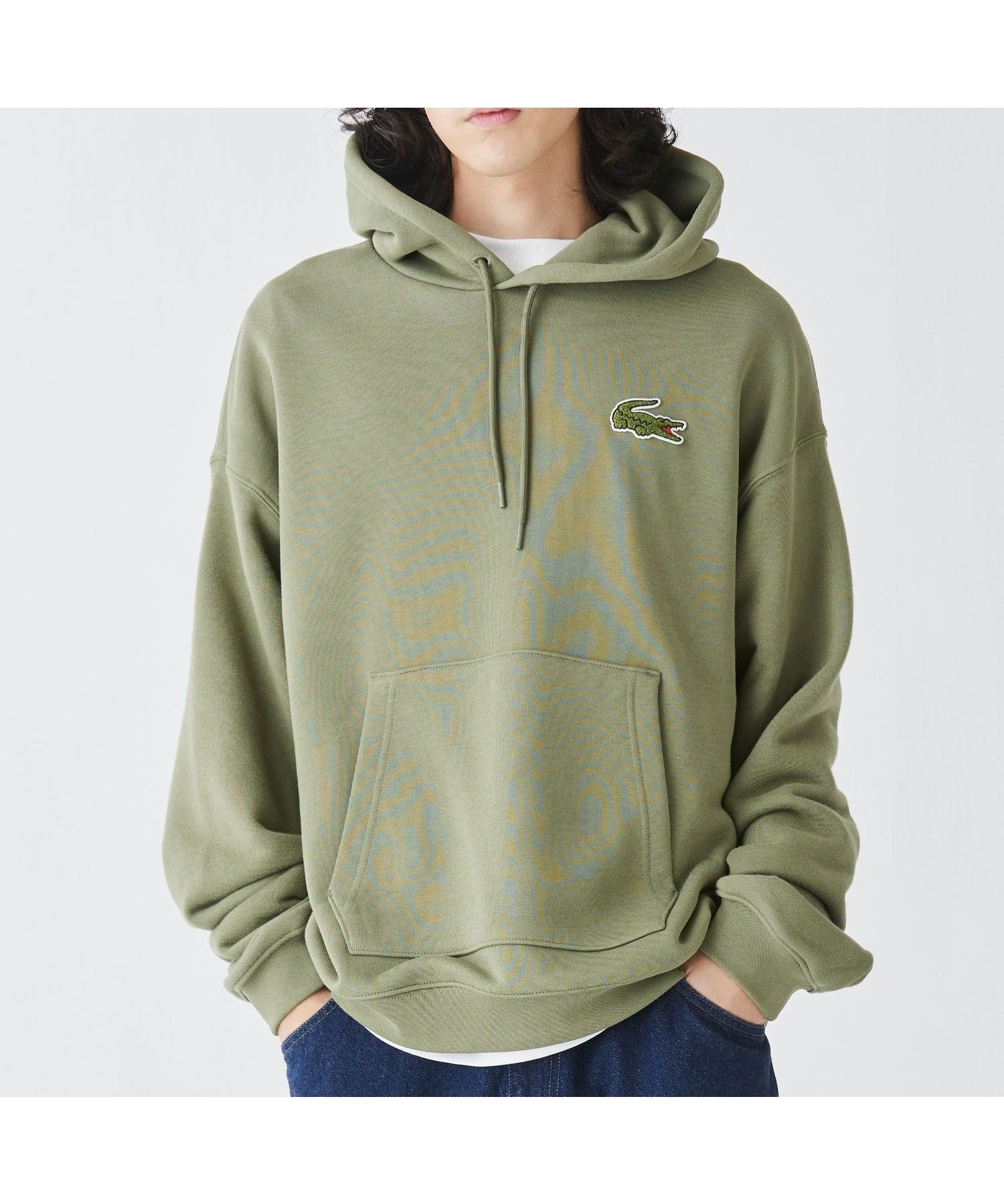 【ラコステ/LACOSTE】のオーバーサイズ エッセンシャルスウェットフーディー / スウェットパーカー インテリア・キッズ・メンズ・レディースファッション・服の通販 founy(ファニー) 　ファッション　Fashion　レディースファッション　Fashion for Women　トップス・カットソー　Cut & Sew Tops　レディースパーカー・カジュアルフーディー　Casual Hoodies & Sweatshirts　スウェット・クルーネックトップス　Sweatshirts & Crewnecks / Relaxed Fit Sweat Tops　トレンド　Trend, Trending Now　カーキ|ID: prp329100004725804 ipo3291000000034490517