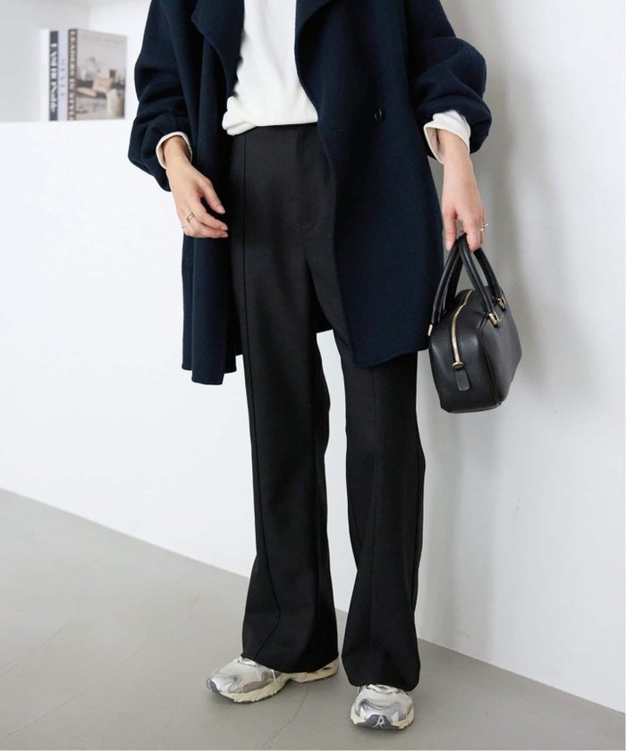 【スローブ イエナ/SLOBE IENA】の《WEBのみ4サイズ展開》ウォッシャブルセミフレアパンツ インテリア・キッズ・メンズ・レディースファッション・服の通販 founy(ファニー) https://founy.com/ ファッション Fashion レディースファッション Fashion for Women パンツ Pants & Trousers 2025年 2025 2025-2026秋冬・A/W Autumn/Winter 2025–26 AW25–26 ジャケット Jacket, Outerwear スウェット / スエット Sweatshirt, Sweatwear ベーシック Basic, Essential ポケット Pocket, Pocket Detail |ID: prp329100004725805 ipo3291000000034620088