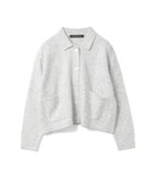 【マーコート/MARcourt】のmizuiro ind 襟付きショートカーディガン 人気、トレンドファッション・服の通販 founy(ファニー) ファッション Fashion レディースファッション Fashion for Women トップス・カットソー Cut & Sew Tops カーディガン・羽織り Layered Style Cardigans ウォッシャブル Machine Washable カーディガン Cardigan, Knitwear ショート Short, Short Length フロント Front, Front Design ポケット Pocket, Pocket Detail レギュラー Regular, Standard Fit 無地 Plain, Solid Color A/W・秋冬 Autumn/Winter 長袖 Long Sleeve, Full Sleeve thumbnail オフホワイト|ID: prp329100004725814 ipo3291000000034503034