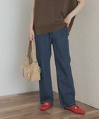 【アーバンリサーチ ドアーズ/URBAN RESEARCH DOORS】の『3サイズ展開』デニムワイドパンツ INDIGO|ID: prp329100004725819 ipo3291000000034507387