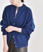【シップス フォー ウィメン/SHIPS】のquaranciel AQUA カシミヤ ミックス 2way ハイネック カーディガン ブルー|ID: prp329100004725823 ipo3291000000034266320