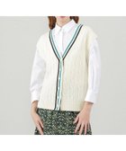 【マッキントッシュ フィロソフィー/MACKINTOSH PHILOSOPHY】のチルデンニットベスト 人気、トレンドファッション・服の通販 founy(ファニー) ファッション Fashion レディースファッション Fashion for Women アウター Coat / Outerwear Collection トップス・カットソー Cut & Sew Tops ニット Knit Tops & Sweaters ベスト&ジレ / 重ね着スタイル Vests & Gilets おすすめ Recommended / Our Picks 冬 Winter / This Winter 春 Spring 秋 Autumn 軽量 Lightweight, Ultra Light thumbnail オフホワイト|ID: prp329100004725872 ipo3291000000034440007