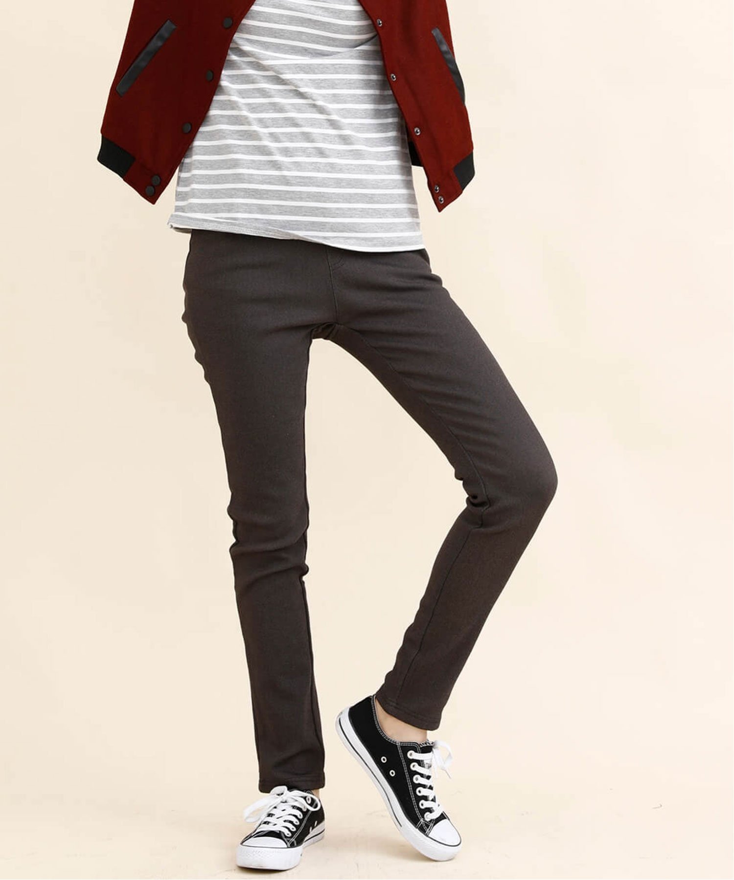 【アイモハ/aimoha】のaimoha - select -/《累計16万枚突破!!動いてもラク》裏フリースあったかパンツ インテリア・キッズ・メンズ・レディースファッション・服の通販 founy(ファニー) ファッション Fashion レディースファッション Fashion for Women パンツ Pants & Trousers ストレッチ Stretch, Stretchy Fabric センター Center, Center Line フィット Fit, Slim Fit ポケット Pocket, Pocket Detail デニムブラック|ID: prp329100004725893 ipo3291000000034465802