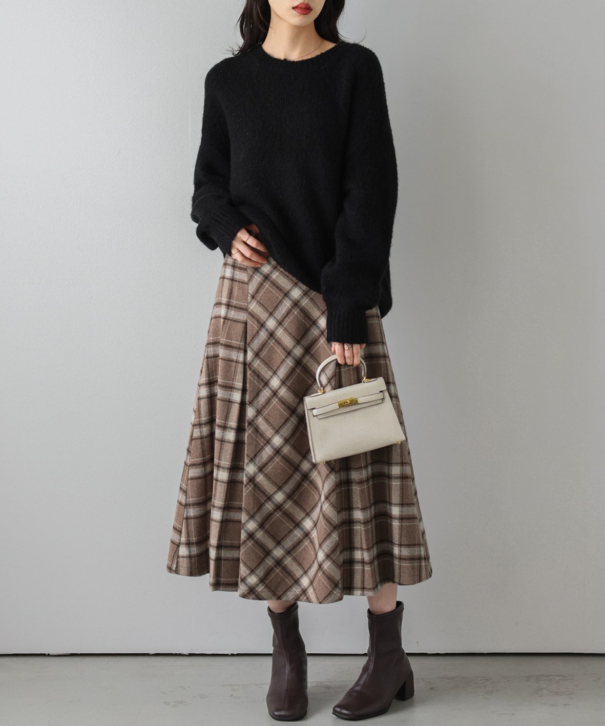 【ラジュール/Lajour】のチェック柄フレアスカート 人気、トレンドファッション・服の通販 founy(ファニー) ファッション Fashion レディースファッション Fashion for Women スカート Skirts Aライン・フレアスカート A-Line & Flared Skirts クラシカル Classical, Vintage-Inspired シンプル Simple, Minimal ジャケット Jacket, Outerwear チェック Check, Plaid, Tartan バランス Balance, Style Balance フェミニン Feminine, Girly フレア Flare, Flared プリーツ Pleats, Pleated other-1|ID: prp329100004725923 ipo3291000000034841813