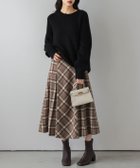 【ラジュール/Lajour】のチェック柄フレアスカート 人気、トレンドファッション・服の通販 founy(ファニー) ファッション Fashion レディースファッション Fashion for Women スカート Skirts Aライン・フレアスカート A-Line & Flared Skirts クラシカル Classical, Vintage-Inspired シンプル Simple, Minimal ジャケット Jacket, Outerwear チェック Check, Plaid, Tartan バランス Balance, Style Balance フェミニン Feminine, Girly フレア Flare, Flared プリーツ Pleats, Pleated thumbnail ブラウン|ID: prp329100004725923 ipo3291000000034841815