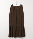 【レプシィム ローリーズファーム/LEPSIM LOWRYS FARM】の12ゲージ裾ボリュームスカート ブラウン55|ID: prp329100004725936 ipo3291000000034658412