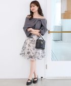 【マジェスティック レゴン/MAJESTIC LEGON】のバックレースアップフレアスカート 人気、トレンドファッション・服の通販 founy(ファニー) ファッション Fashion レディースファッション Fashion for Women スカート Skirts Aライン・フレアスカート A-Line & Flared Skirts カーディガン Cardigan, Knitwear シアー Sheer, See-Through ジャケット Jacket, Outerwear ダウン Down, Puffer 定番 Standard, Basic Item フレア Flare, Flared ロング Long, Long-Length 再入荷 Restock / Back in Stock おすすめ Recommended / Our Picks エレガント 上品 Elegant thumbnail グレー|ID: prp329100004725958 ipo3291000000034498472