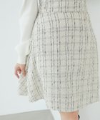 【マジェスティック レゴン/MAJESTIC LEGON】のバックレースアップフレアスカート アイボリーベース|ID: prp329100004725958 ipo3291000000034577860