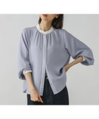 【グローバルワーク/GLOBAL WORK】のキレイつづくパイピングブラウス/579496 人気、トレンドファッション・服の通販 founy(ファニー) ファッション Fashion レディースファッション Fashion for Women トップス・カットソー Cut & Sew Tops シャツ・ブラウス・オフィスカジュアル Elegant Blouses & Button-Ups おすすめ Recommended / Our Picks インナー Innerwear ジャケット Jacket, Outerwear テーパード Tapered, Tapered Pants デニム Denim, Jeans Material パイピング Piping, Trim Design ワイド Wide, Wide Fit thumbnail ラベンダー93|ID: prp329100004725963 ipo3291000000034147790