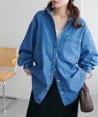 【ディスコート/Discoat】の【WEB限定】ダンガリーシャツ 人気、トレンドファッション・服の通販 founy(ファニー) ファッション Fashion レディースファッション Fashion for Women トップス・カットソー Cut & Sew Tops シャツ・ブラウス・オフィスカジュアル Elegant Blouses & Button-Ups thumbnail ブルー|ID: prp329100004726003 ipo3291000000034147946