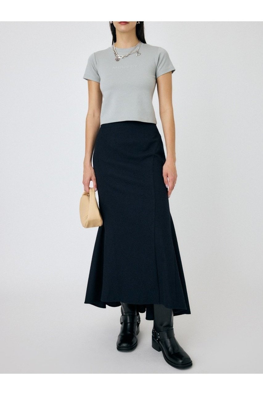 【マウジー/moussy】のGRANDMAS ロングスカート インテリア・キッズ・メンズ・レディースファッション・服の通販 founy(ファニー) 　ファッション　Fashion　レディースファッション　Fashion for Women　スカート　Skirts　ロングスカート　Long Skirts / Maxi & Midi Skirts　クラシカル　Classical, Vintage-Inspired　バランス　Balance, Style Balance　フレア　Flare, Flared　マーメイド　Mermaid, Fishtail Silhouette　ロング　Long, Long-Length　エレガント 上品　Elegant　NVY|ID: prp329100004726006 ipo3291000000034652087