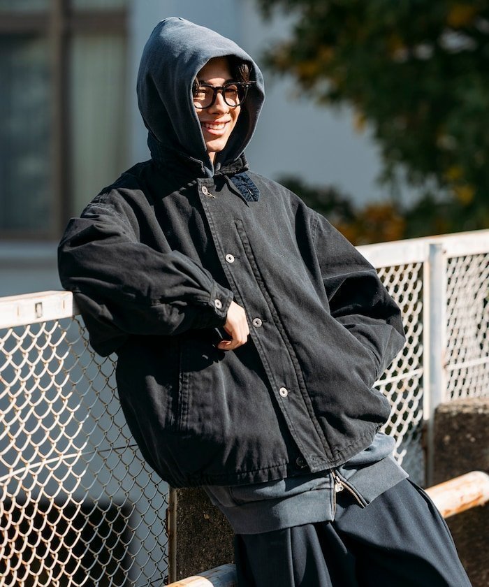 【フリークスストア/FREAK'S STORE】の中綿 クラッシュド ダックブルゾン 25AW 人気、トレンドファッション・服の通販 founy(ファニー) 　ファッション　Fashion　メンズファッション　Fashion for Men　インナー　Innerwear　ヴィンテージ　Vintage Style　カーゴパンツ　Cargo Pants, Utility Pants　キャンバス　Canvas, Canvas Fabric　キルト　Quilt, Quilted Fabric　クラッシュ　Distressed, Crashed Style　シャドー　Shadow, Subtle Pattern　シャーリング　Shirring, Ruched　ショート　Short, Short Length　スニーカー　Sneakers, Trainers　チェック　Check, Plaid, Tartan　デニム　Denim, Jeans Material　バランス　Balance, Style Balance　フロント　Front, Front Design　ブルゾン　Blouson, Bomber Jacket　プリント　Print, Printed Pattern　ワイド　Wide, Wide Fit　A/W・秋冬　Autumn/Winter　冬　Winter / This Winter　おすすめ　Recommended / Our Picks　2025年　2025　2025-2026秋冬・A/W　Autumn/Winter 2025–26 AW25–26　 other-1|ID: prp329100004726023 ipo3291000000034662916