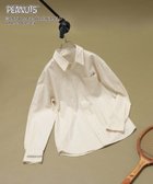 【グローバルワーク/GLOBAL WORK】のPEANUTS/ストライプ刺繍シャツ/591296 人気、トレンドファッション・服の通販 founy(ファニー) ファッション Fashion レディースファッション Fashion for Women トップス・カットソー Cut & Sew Tops シャツ・ブラウス・オフィスカジュアル Elegant Blouses & Button-Ups おすすめ Recommended / Our Picks オックス Oxford Fabric カーディガン Cardigan, Knitwear キャラクター Character, Licensed Characters ストライプ Stripe, Striped Pattern デニム Denim, Jeans Material 羽織 Haori, Light Jacket thumbnail ライトイエロー/Woodstock61|ID: prp329100004726069 ipo3291000000034293294