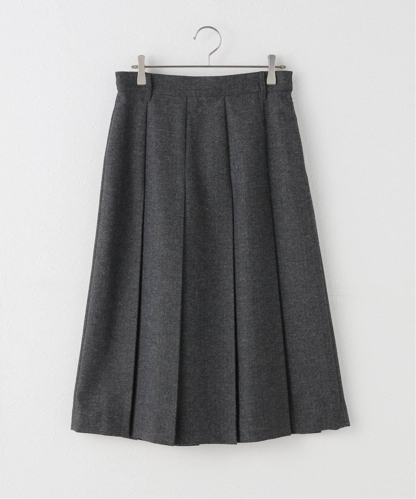 【ジャーナルスタンダード レリューム/JOURNAL STANDARD relume】のヘリンボンプリーツスカート 人気、トレンドファッション・服の通販 founy(ファニー) 　ファッション　Fashion　レディースファッション　Fashion for Women　スカート　Skirts　プリーツスカート / 上品フェミニンスタイル　Pleated Skirts　2025年　2025　2025-2026秋冬・A/W　Autumn/Winter 2025–26 AW25–26　クラシカル　Classical, Vintage-Inspired　プリーツ　Pleats, Pleated　A/W・秋冬　Autumn/Winter　 other-1|ID: prp329100004726116 ipo3291000000034148424