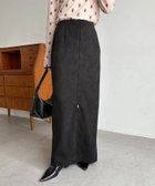 【カプリシューレマージュ/CAPRICIEUX LEMAGE】のスエードジップスカート 人気、トレンドファッション・服の通販 founy(ファニー) ファッション Fashion レディースファッション Fashion for Women スカート Skirts おすすめ Recommended / Our Picks ジップ Zip, Zipper スリット Slit, Slit Detail トレンド Trend, Trending Now マキシ Maxi, Full Length エレガント 上品 Elegant A/W・秋冬 Autumn/Winter thumbnail ブラック|ID: prp329100004726128 ipo3291000000034148474