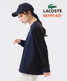 【ビームス ウイメン/BEAMS】の【別注】LACOSTE / Aライン Tシャツ 25AW ラコステ Aライン 大人カジュアル 人気、トレンドファッション・服の通販 founy(ファニー) ファッション Fashion レディースファッション Fashion for Women トップス・カットソー Cut & Sew Tops シャツ・ブラウス・オフィスカジュアル Elegant Blouses & Button-Ups ロングTシャツ・Tシャツ Longline T-Shirts & Tees シンプル Simple, Minimal スポーツ Sports, Activewear スラックス Slacks, Dress Pants セーター Sweater, Knitwear デニム Denim, Jeans Material 定番 Standard, Basic Item 人気 Popular, Best Seller 長袖 Long Sleeve, Full Sleeve バランス Balance, Style Balance フランス France, French ポロシャツ Polo Shirt, Collared Tee 別注 Limited Edition, Custom Order 2025年 2025 2025-2026秋冬・A/W Autumn/Winter 2025–26 AW25–26 thumbnail CRAZY|ID: prp329100004726135 ipo3291000000034731787