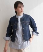 【イッカ/ikka】のストレッチノーカラーデニムGジャン 人気、トレンドファッション・服の通販 founy(ファニー) ファッション Fashion レディースファッション Fashion for Women アウター Coat / Outerwear Collection おすすめ Recommended / Our Picks インナー Innerwear コンパクト Compact, Small Size ストレッチ Stretch, Stretchy Fabric デニム Denim, Jeans Material ハイネック High Neck, Mock Neck ロング Long, Long-Length 冬 Winter / This Winter 春 Spring 秋 Autumn thumbnail ノウコン|ID: prp329100004726146 ipo3291000000034148562