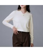 【アンタイトル/UNTITLED】の【洗える/ウール100%】Vネックウールニット 人気、トレンドファッション・服の通販 founy(ファニー) ファッション Fashion レディースファッション Fashion for Women トップス・カットソー Cut & Sew Tops ニット Knit Tops & Sweaters Vネックトップス V-Neck Tops / V-Cut Neckline Shirts 洗える Machine Washable コンパクト Compact, Small Size シンプル Simple, Minimal スマート Smart, Elegant スーツ Suit, Formalwear デニム Denim, Jeans Material ボトム Bottoms, Lower Wear おすすめ Recommended / Our Picks thumbnail オフホワイト|ID: prp329100004726152 ipo3291000000034352831