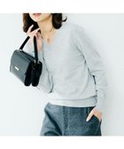 【アンタイトル/UNTITLED】の【洗える/ウール100%】Vネックウールニット 人気、トレンドファッション・服の通販 founy(ファニー) ファッション Fashion レディースファッション Fashion for Women トップス・カットソー Cut & Sew Tops ニット Knit Tops & Sweaters Vネックトップス V-Neck Tops / V-Cut Neckline Shirts 洗える Machine Washable コンパクト Compact, Small Size シンプル Simple, Minimal スマート Smart, Elegant スーツ Suit, Formalwear デニム Denim, Jeans Material ボトム Bottoms, Lower Wear おすすめ Recommended / Our Picks thumbnail ライトグレー|ID: prp329100004726152 ipo3291000000034905100