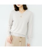 【アンタイトル/UNTITLED】の【洗える/ウール100%】Vネックウールニット 人気、トレンドファッション・服の通販 founy(ファニー) ファッション Fashion レディースファッション Fashion for Women トップス・カットソー Cut & Sew Tops ニット Knit Tops & Sweaters Vネックトップス V-Neck Tops / V-Cut Neckline Shirts 洗える Machine Washable コンパクト Compact, Small Size シンプル Simple, Minimal スマート Smart, Elegant スーツ Suit, Formalwear デニム Denim, Jeans Material ボトム Bottoms, Lower Wear おすすめ Recommended / Our Picks thumbnail グレージュ|ID: prp329100004726152 ipo3291000000034905102