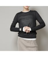 【ナノ ユニバース/nano universe】のシアーテレコ 天竺ロンTeeセット 人気、トレンドファッション・服の通販 founy(ファニー) ファッション Fashion レディースファッション Fashion for Women トップス・カットソー Cut & Sew Tops ロングTシャツ・Tシャツ Longline T-Shirts & Tees インナー Innerwear ウォッシャブル Machine Washable シアー Sheer, See-Through テレコ Ribbed, Rib Stitch 2025年 2025 2025-2026秋冬・A/W Autumn/Winter 2025–26 AW25–26 |ID:prp329100004726178