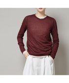 【ナノ ユニバース/nano universe】のシアーテレコ 天竺ロンTeeセット 人気、トレンドファッション・服の通販 founy(ファニー) ファッション Fashion レディースファッション Fashion for Women トップス・カットソー Cut & Sew Tops ロングTシャツ・Tシャツ Longline T-Shirts & Tees インナー Innerwear ウォッシャブル Machine Washable シアー Sheer, See-Through テレコ Ribbed, Rib Stitch 2025年 2025 2025-2026秋冬・A/W Autumn/Winter 2025–26 AW25–26 thumbnail ボルドー3|ID: prp329100004726178 ipo3291000000034148672